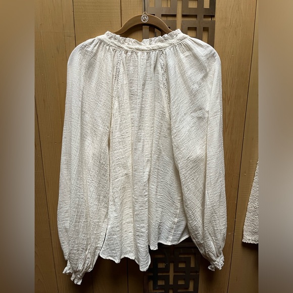 (((IVORY))) Free People Sivan Embroidered top. - Picture 7 of 9